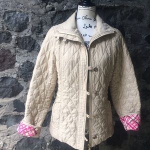 Lilly Pulitzer quilted jacket size 6